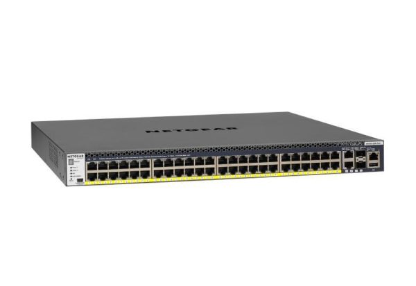 Netgear GSM4352PB-100NES 50 Ports M4300 48x1G PoE+ Stackable Managed Switch
