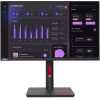 Lenovo 63CFMAT1US Lenovo ThinkVision T24i-30 23.8" Full HD LCD Monitor - 16:9 - Raven Black - 24" Class - In-plane Switchin - Image 3