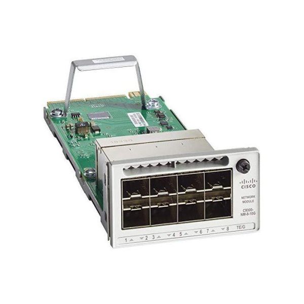 Cisco C9300X-NM-8Y= Optical Network - 8 x 25GBase-X Network - Optical Fiber25 Gigabit Ethernet - 25GBase-X, 10GBase-X